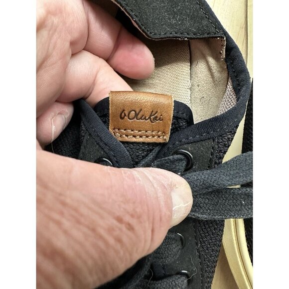 Olukai Pehuea Lī Women’s Lightweight Black Sneakers Or Slides Size 8 M - Picture 2 of 6